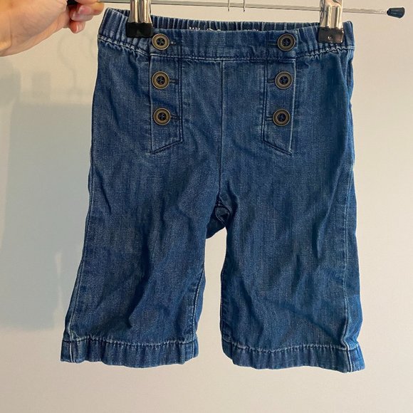 Baby Gap Wide Legged Sailor Disney Jeans, 6-12 months - Picture 1 of 7